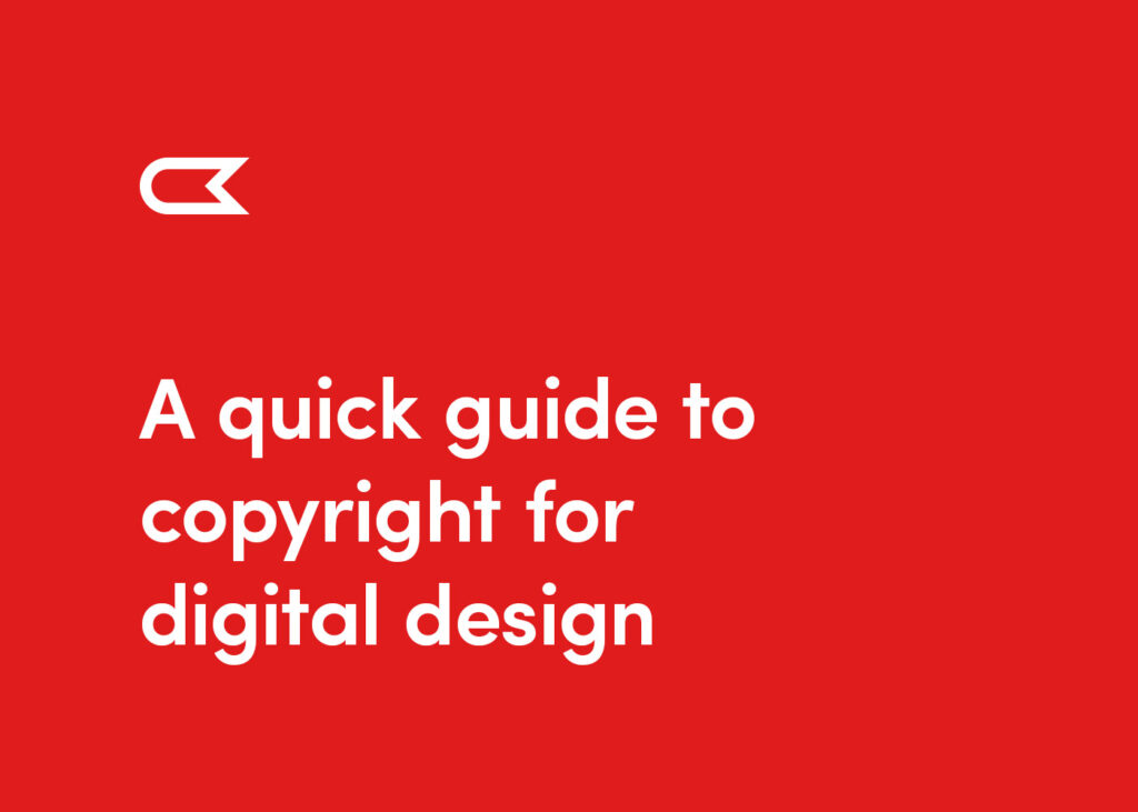 A quick guide to copyright in digital design