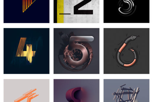 custom lettering 36daysoftype type numbers