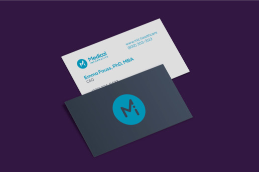 medical business card design